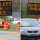 Illustration for article titled Hacked road signs warn of hunters, zombies and tanks